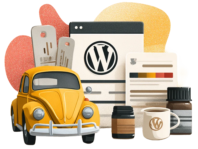 services wordpress page